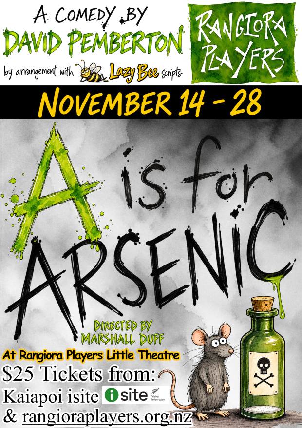 A is for Arsenic poster Poster